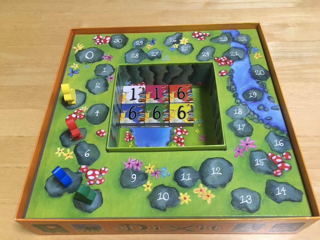 イラストと想像力を使うボードゲーム Dixit ディクジット レビュー Anboard Analog Board Games Blog