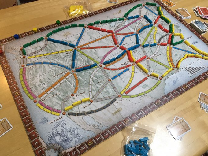 鉄道でアメリカ横断アドベンチャー ボードゲーム チケット トゥ ライド アメリカ レビュー Anboard Analog Board Games Blog
